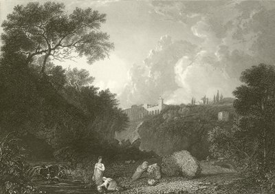 Willa Mecenasa w Tivoli autorstwa Richard Wilson