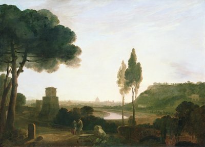 Rzym i Ponte Molle autorstwa Richard Wilson