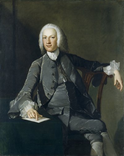 Sir Edward Lloyd autorstwa Richard Wilson