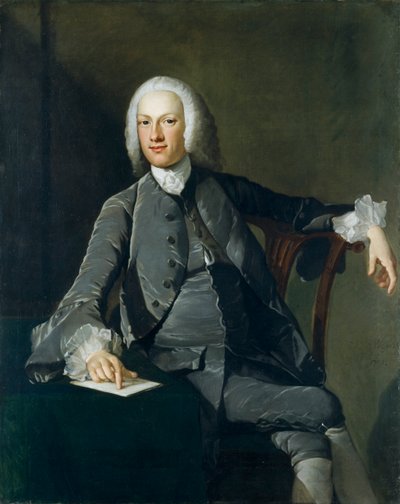 Sir Edward Lloyd zm. 1795, 1750. autorstwa Richard Wilson