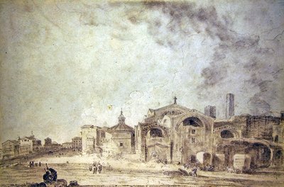 Termy Dioklecjana, Rzym autorstwa Richard Wilson