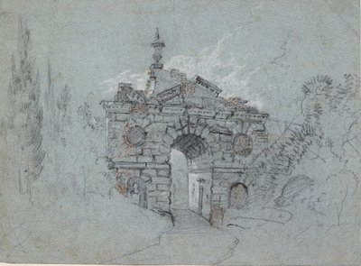 Zrujnowany łuk w Kew, ok. 1760 r. autorstwa Richard Wilson