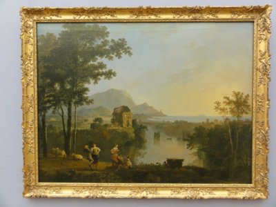 Rozległy południowy krajobraz nadmorski autorstwa Richard Wilson
