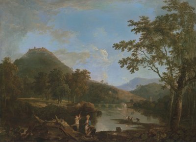Dinas Bran z Llangollen autorstwa Richard Wilson
