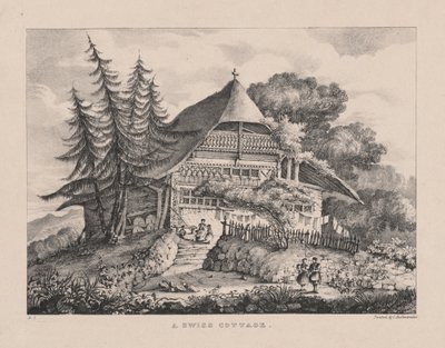 Szwajcarski domek autorstwa Richenda Cunningham
