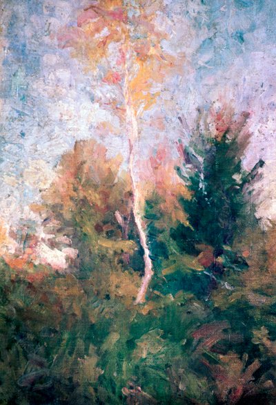 „Brzoza”, c1889-1943 autorstwa Rihard Jakopic