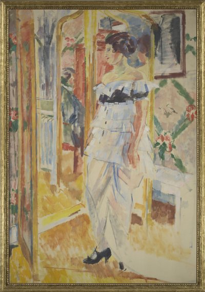 Porträt von Frau Giroux autorstwa Rik Wouters