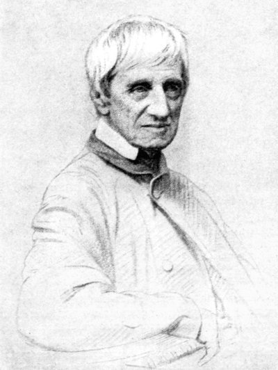 John H. Newman, przywódca Ruchu Oksfordzkiego, poeta, 1923. autorstwa Rischgitz Collection