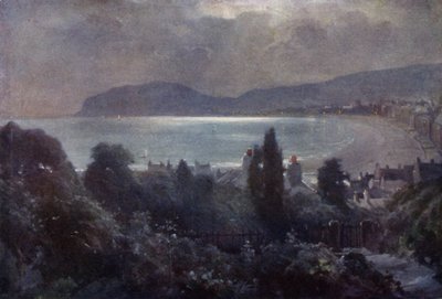 Nokturn, Llandudno Bay (kolor lito) autorstwa Robert (after) Fowler
