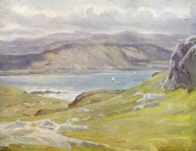 Widok z głowy Great Orme (kolor lito) autorstwa Robert (after) Fowler