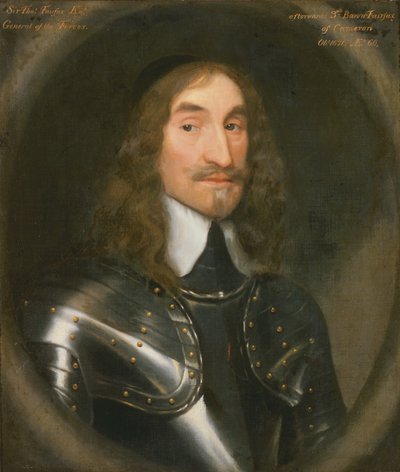 Sir Thomas Fairfax, c.1649-50 (olej na płótnie) autorstwa Robert (circle of) Walker