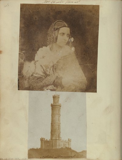 Pomnik Nelsona, Calton Hill, Edynburg autorstwa Robert Adamson