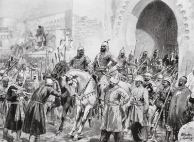 Wkroczenie Turków do Bagdadu autorstwa Robert Ambrose Dudley