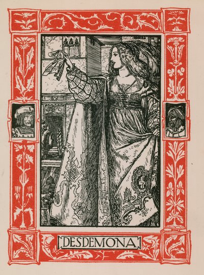 Desdemona, Otello autorstwa Robert Anning Bell