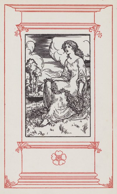 Ilustracja do tekstów w języku angielskim (lito) autorstwa Robert Anning Bell