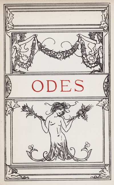 Ilustracja do wierszy Johna Keatsa: Ody (lito) autorstwa Robert Anning Bell