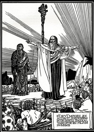 Ilustracja do Księgi ołtarzowej, 1892, 1897 autorstwa Robert Anning Bell