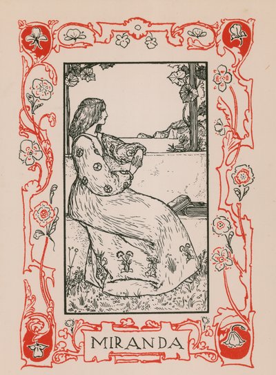 Miranda, Burza autorstwa Robert Anning Bell
