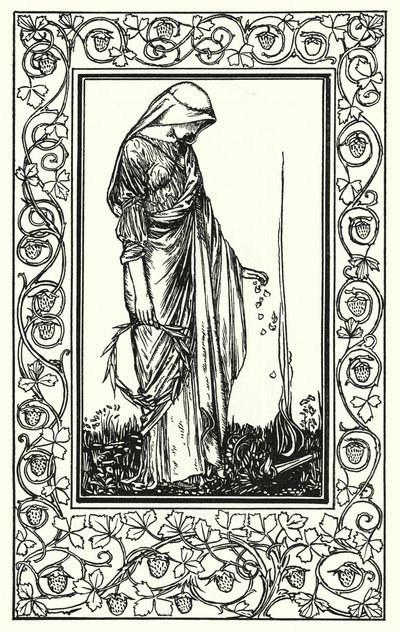 Shelley: Adonais (litografia) autorstwa Robert Anning Bell