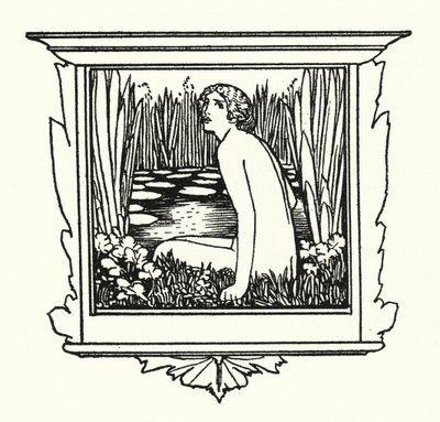 Shelley: Oda do zachodniego wiatru (litografia) autorstwa Robert Anning Bell