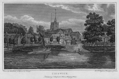 Chiswick (grawerowanie) autorstwa Robert Blemell (after) Schnebbelie