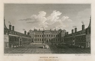 Brytyjskie Muzeum autorstwa Robert Blemell Schnebbelie