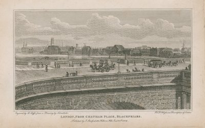 Londyn, z Chatham Place, Blackfriars autorstwa Robert Blemell Schnebbelie
