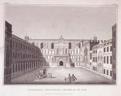 Guildhall, Londyn, 1788 autorstwa Robert Blemmell Schnebbelie