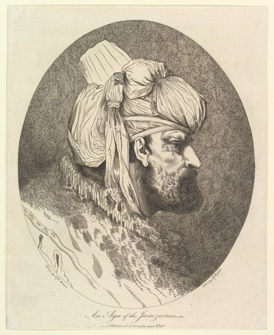 Aga Janizarzy, 19 lipca 1779. autorstwa Robert Blyth
