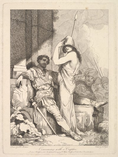 Rozmowa z jeńcem, 15 listopada 1779. autorstwa Robert Blyth
