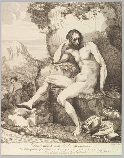 Don Kichot w Górach Sobolowych, 20 października 1782 r. autorstwa Robert Blyth