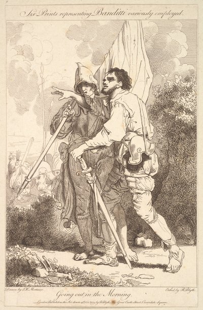 Wyjście rano, 15 listopada 1779. autorstwa Robert Blyth