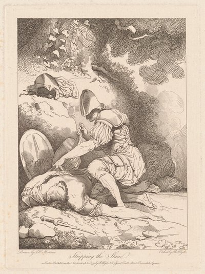 Rozbieranie zabitych autorstwa Robert Blyth, after John Hamilton Mortimer