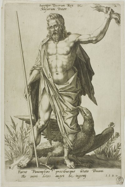Jupiter, płyta 2 z Parnassus Biceps autorstwa Robert Boissard