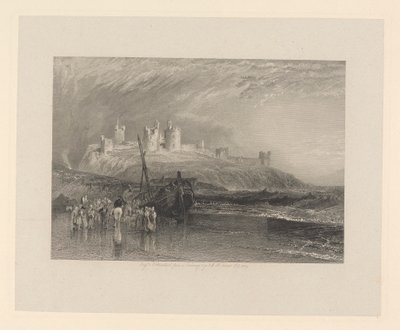 Zamek Dunstanburgh, Northumberland autorstwa Robert Brandard