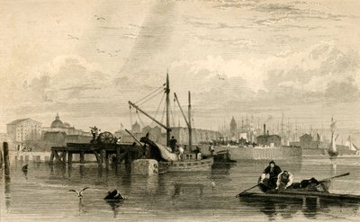 Liverpool, od Mersey, nr 1..., połowa XIX wieku. autorstwa Robert Brandard