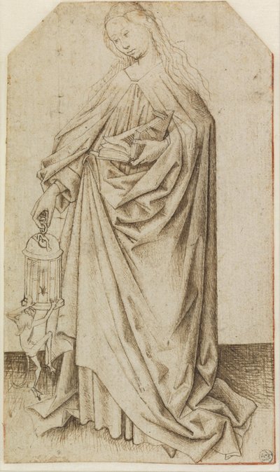 St Gudula autorstwa Robert Campin