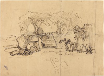 Scena zaklęcia z "Der Freischutz" autorstwa Robert Caney