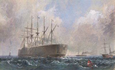 Flota Telegraficzna na Morzu, 1865, 1865-66. autorstwa Robert Charles Dudley