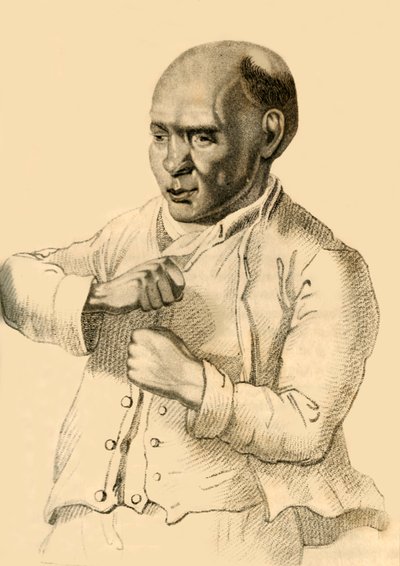 John Smith, lepiej znany pod imieniem Buckhorse, 1822. autorstwa Robert Cooper