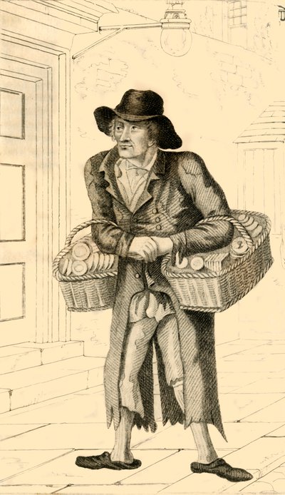 Ładna nowa, dobrze znana postać w Reading, 1822. autorstwa Robert Cooper