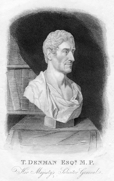 T Denman, Jej Królewskiej Mości Radca Generalny, 1820 autorstwa Robert Cooper