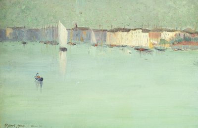 Wczesny poranek, Wenecja, 1891 autorstwa Robert Cozad Henri