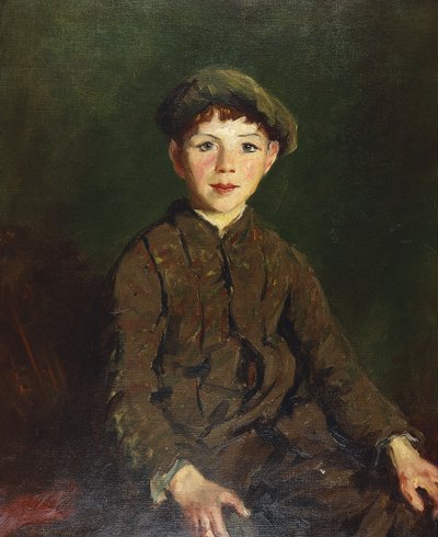 Irlandzki chłopak, 1913 autorstwa Robert Cozad Henri