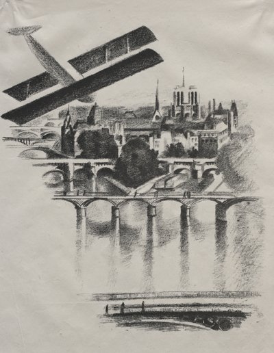 Allo Paris: Mosty Paryża i Notre-Dame autorstwa Robert Delaunay