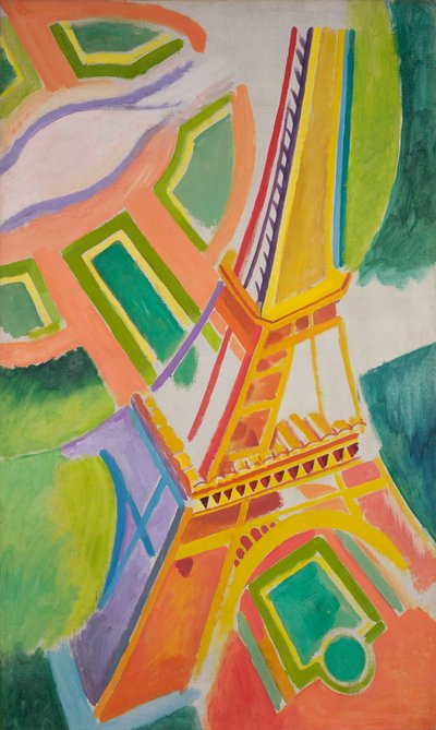 Wieża Eiffla autorstwa Robert Delaunay