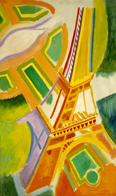 Wieża Eiffla autorstwa Robert Delaunay