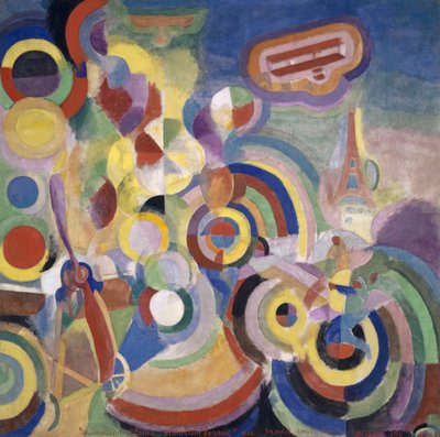 Hołd dla Blériota autorstwa Robert Delaunay