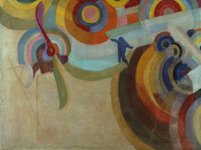 Hommage to Bleriot No. 2 autorstwa Robert Delaunay