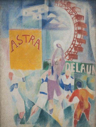 Drużyna z Cardiff autorstwa Robert Delaunay